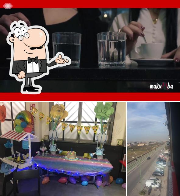 Dai un'occhiata agli interni di Makumba Cafe