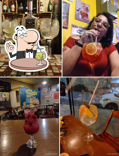 Escolha uma bebida do menu