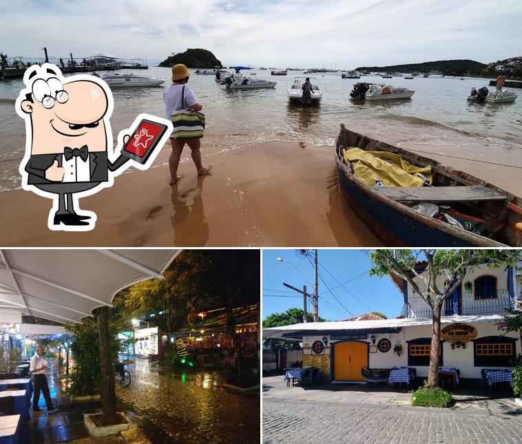 O exterior do Restaurante David