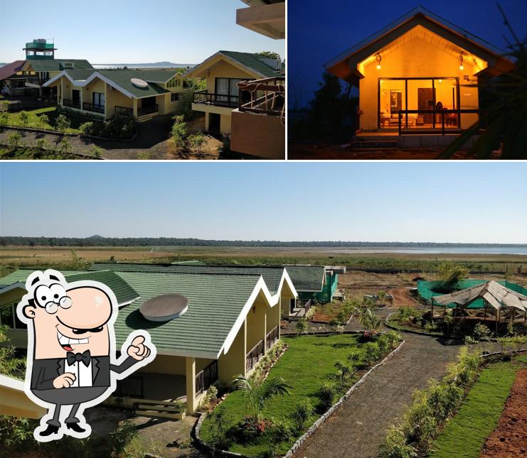 Enjoy the view outside THE PUGMARK JUNGLE LODGE, Moharli Gate, Tadoba