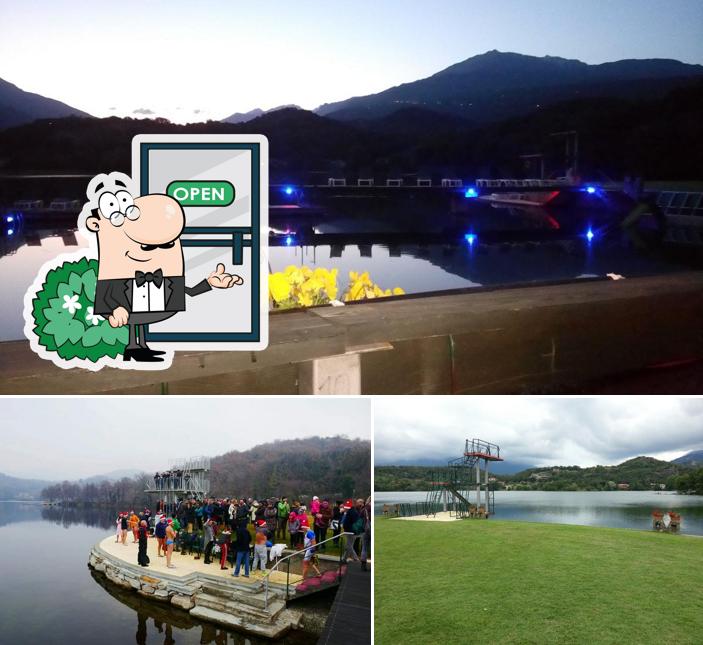 Goditi la vista dall'area esterna di Chalet Moia