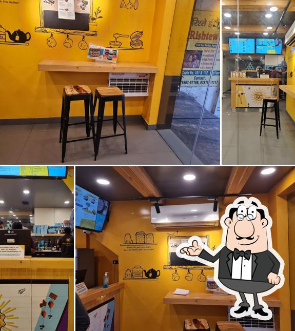 The interior of The Belgian Waffle Co