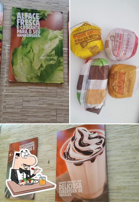 Platos en Burger King