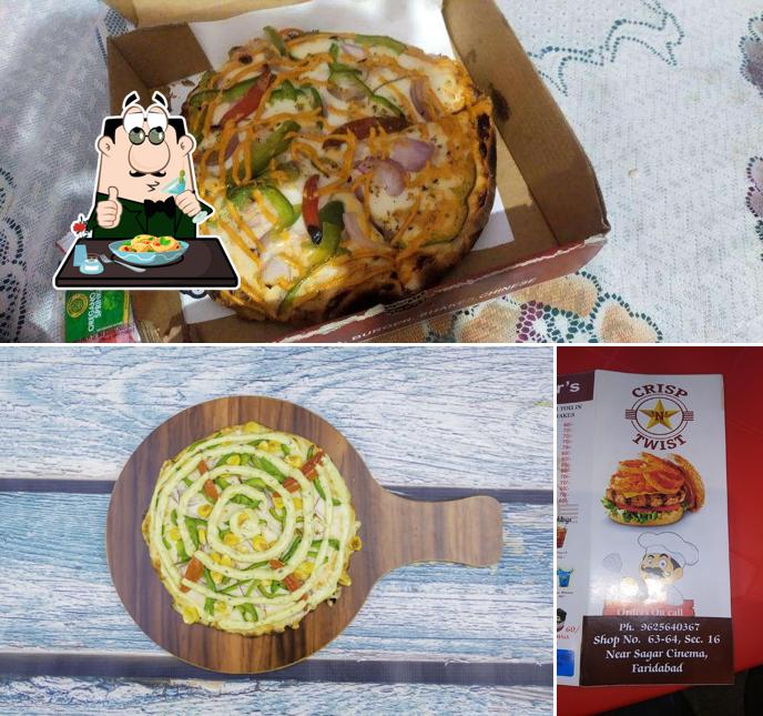 Food at Crisp n Twist - Best Pizza Best Burgers Best Pasta Best Waffles In Faridabad-Sec 16