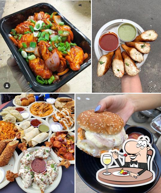 Food at King Shawarma