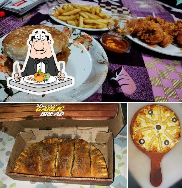 Food at Chizza&Pizza Corner