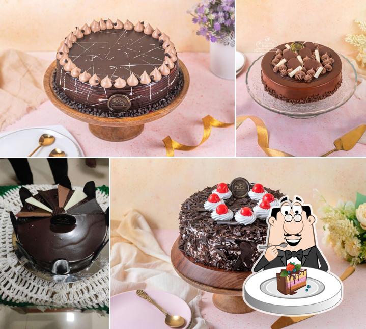 Chocolate cake at Ribbons and Balloons - The Cake Shop