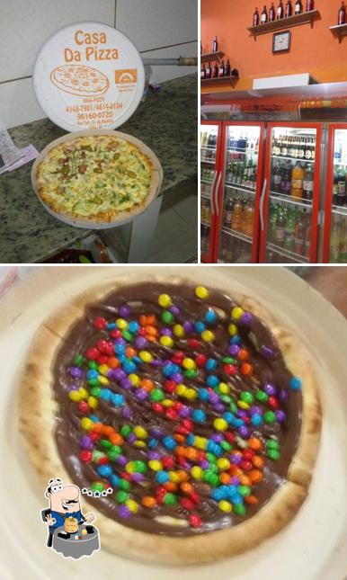 A foto a Casa da Pizza’s comida e bebida