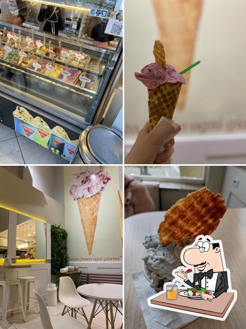 Sorvete em Amaroni Gelato Gourmet