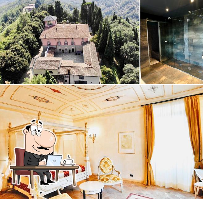 Questa è la immagine che raffigura la interni e esterno di Villa Liverzano - Boutique Eco-Agriturismo