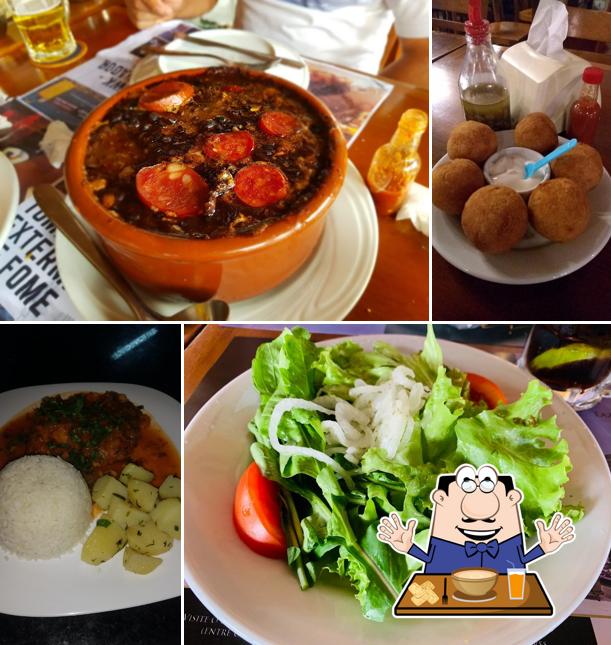 Platos en Vô Guerino Bar