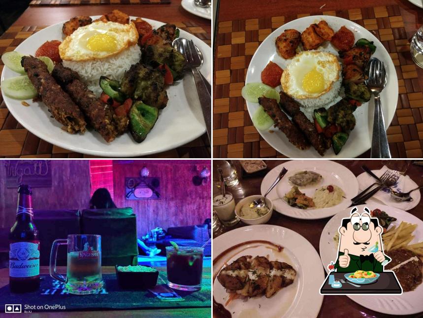 Food at Blue Nile Restaurant & Bar