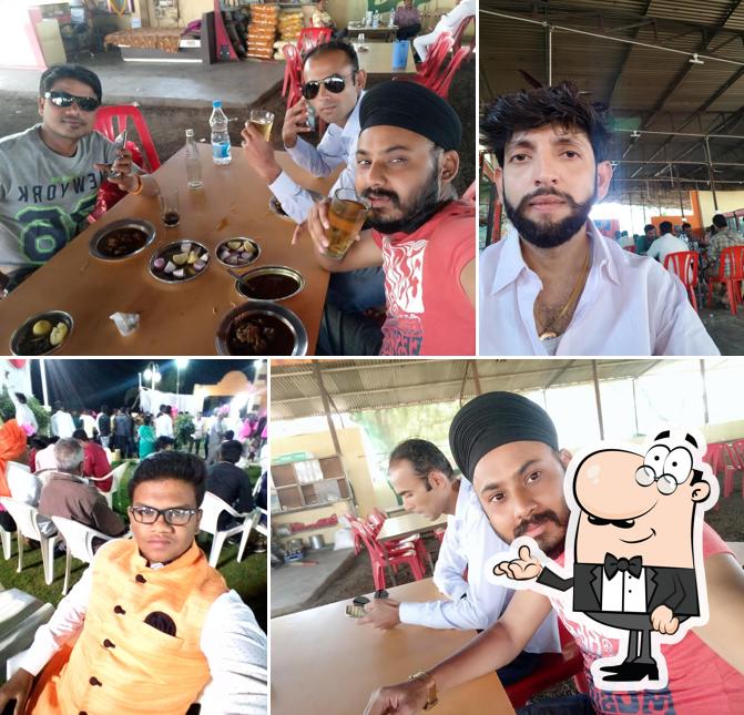 The interior of Hotel Ambika