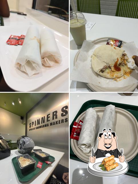 Spring rolls at Spinners Hygenic Shawarma Makers Adoor