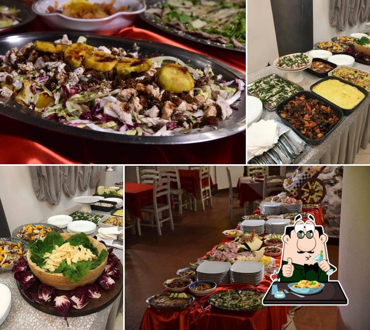 Platti al Ristorante Pizzeria Le Grotte