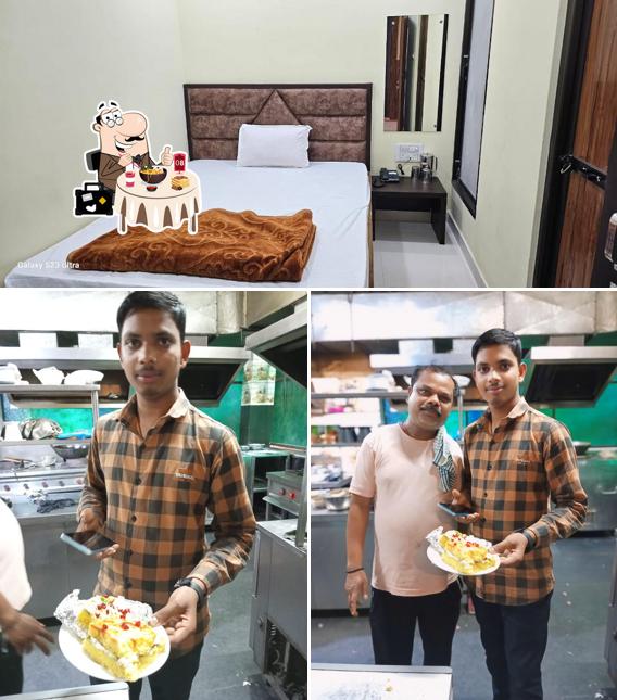The photo of Hotel shubh’s food and interior
