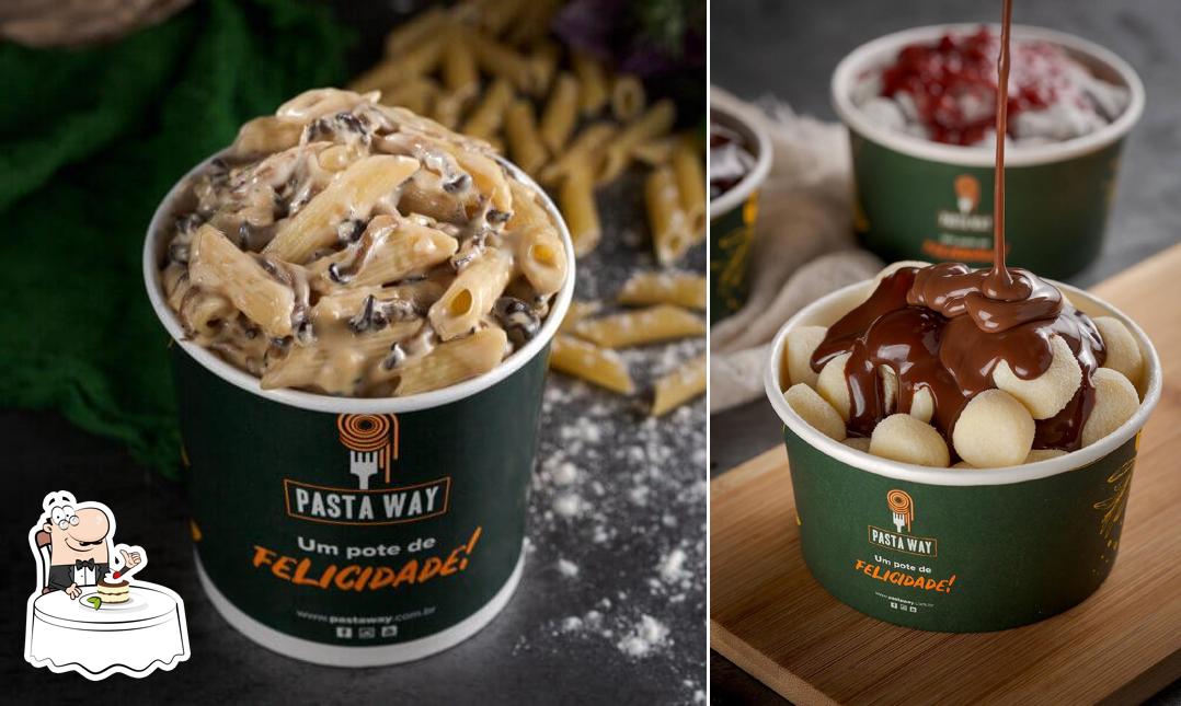 Pasta Way Macapá - A melhor massa no pote do Brasil serve uma seleção de sobremesas