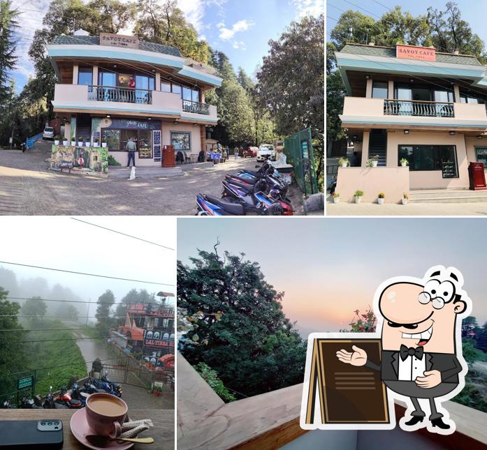 The exterior of Savoy Cafe