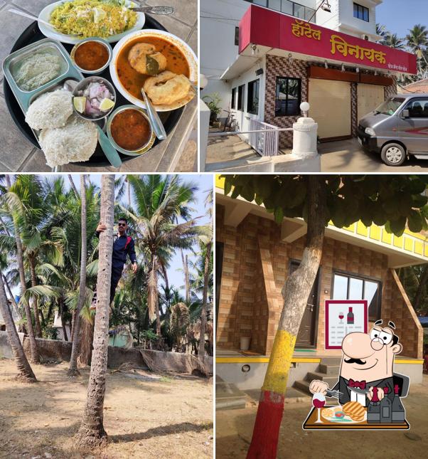 Order meat dishes at Vinayak Lodging & Restaurant