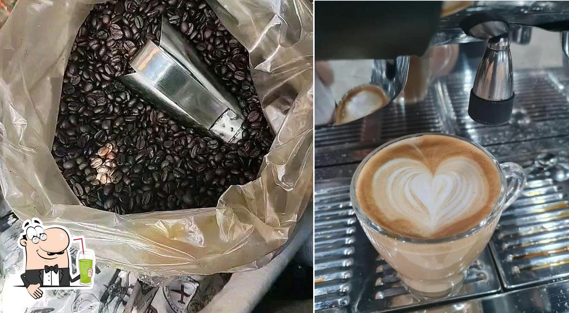 Café Riqueza fornece uma seleção de bebidas