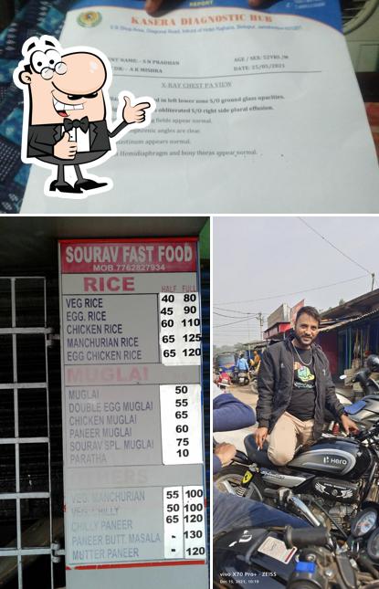 See the pic of Saurav Fast Food
