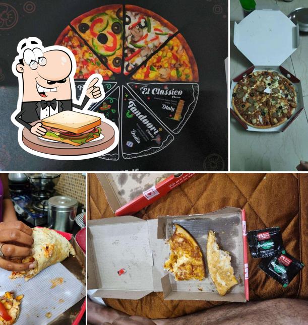 Grilled cheese sandwich at Oven Story Pizza