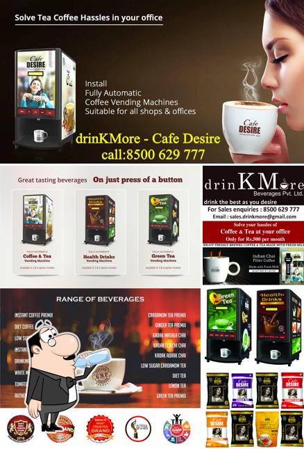 COFFEE TEA VENDING MACHINES is distinguished by drink and interior