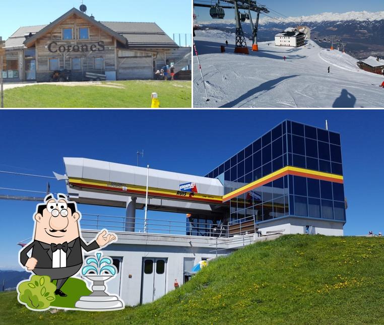 Gli esterni di Rifugio Panorama Plan de Corones