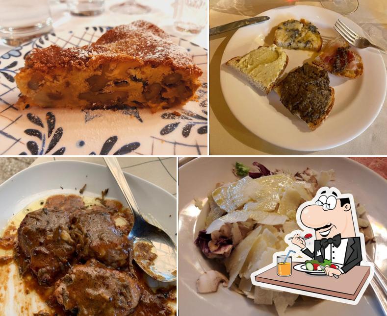 Cibo al Ristorante Da Rolando