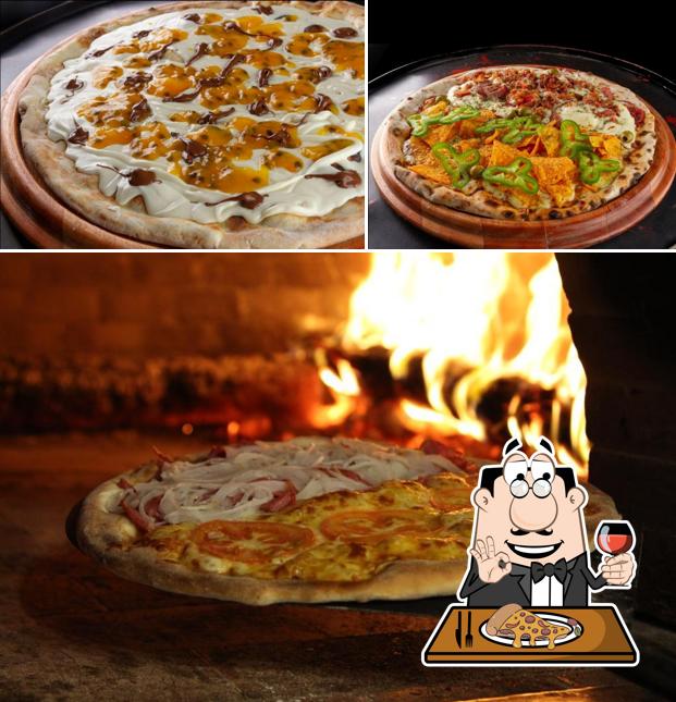 No Café com Pizza de Santos, você pode pedir pizza