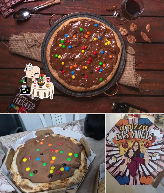 A foto da comida e interior no A Pizza das Minas - SJCampos