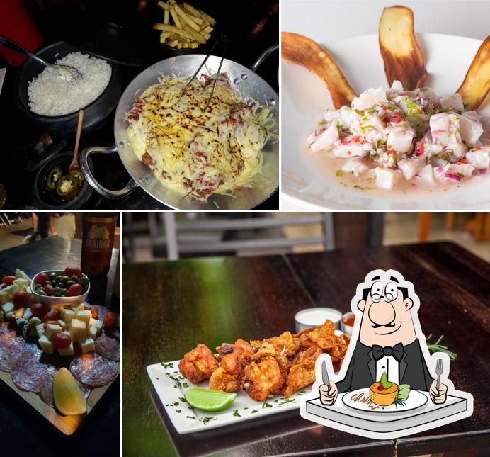 Platos en NaFé Botequim