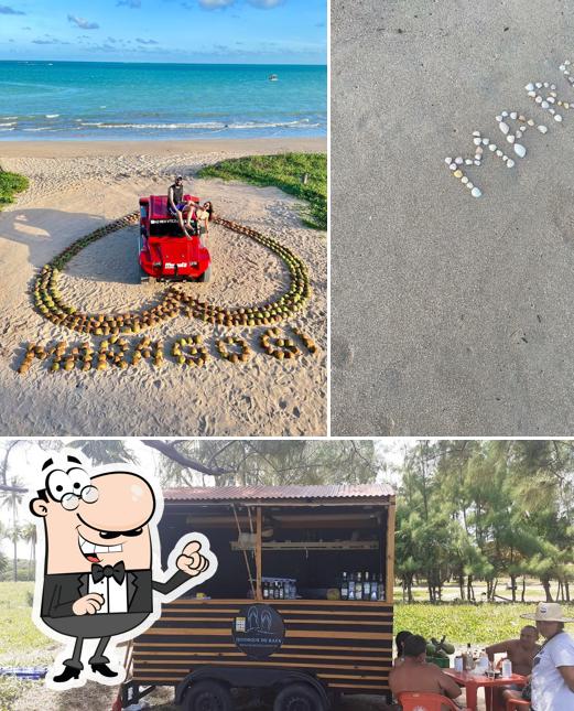 Desfrute da vista do exterior Quiosque do Rafa