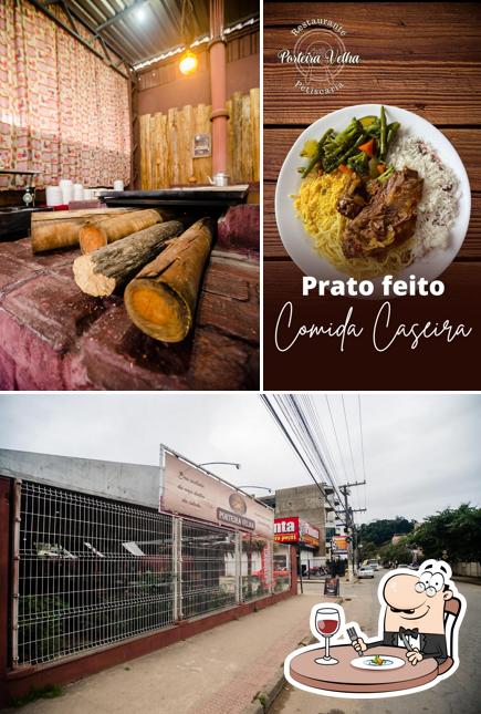 A foto a Restaurante Porteira Velha’s comida e exterior