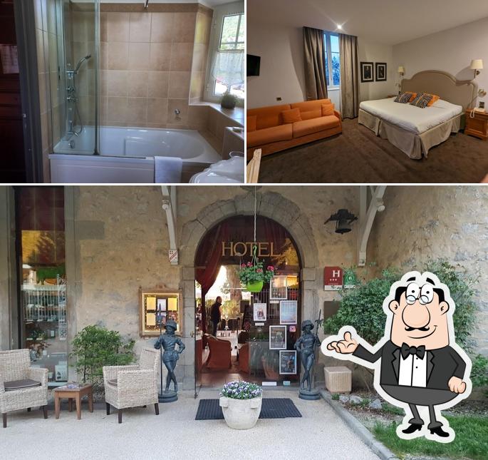 Installez-vous à l'une des tables de Château Des Comtes De Challes