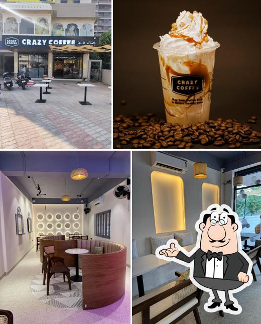 The interior of Crazy Coffee Udaipur