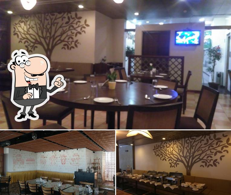 The interior of Hotel K Tree