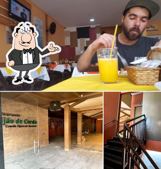 Sente em uma das mesas no Amor com Sabor