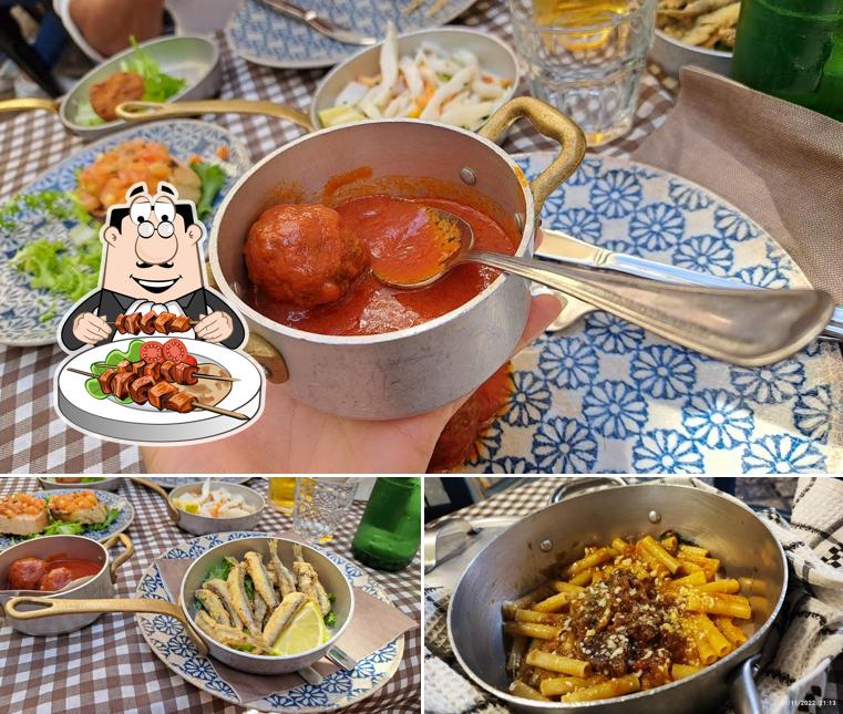 Cibo al Trattoria Antonio La Trippa Salerno