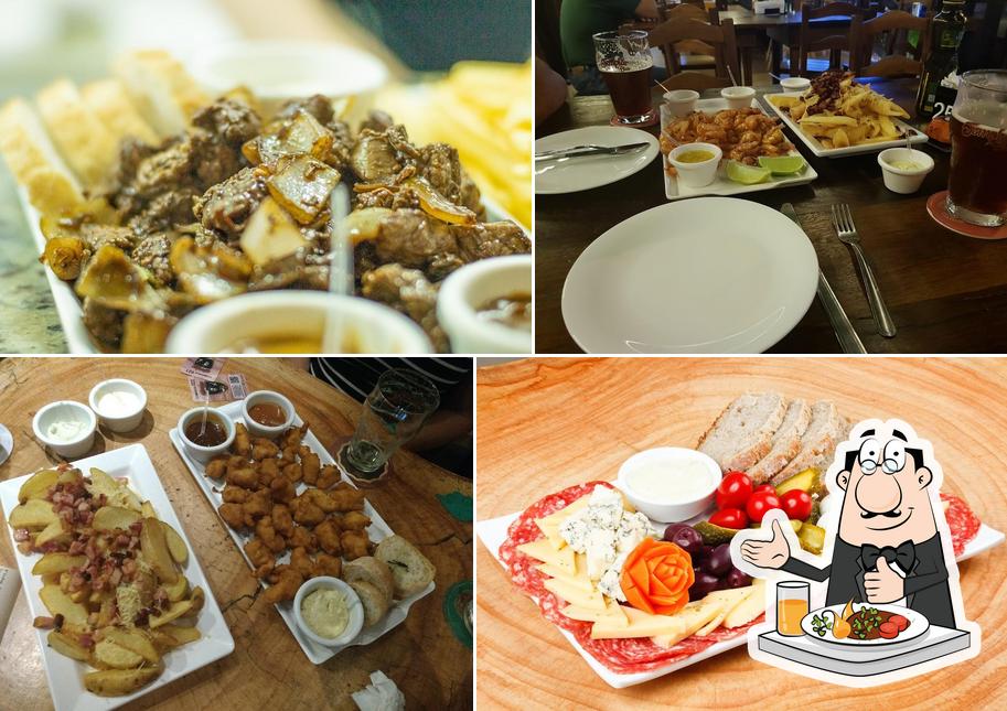 Platos en Templar Bier BrewPub Cervejaria Artesanal Bar e Restaurante