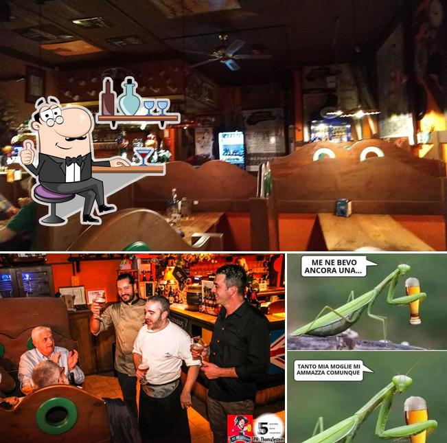 Dai un'occhiata agli interni di birreria pub il Maltese