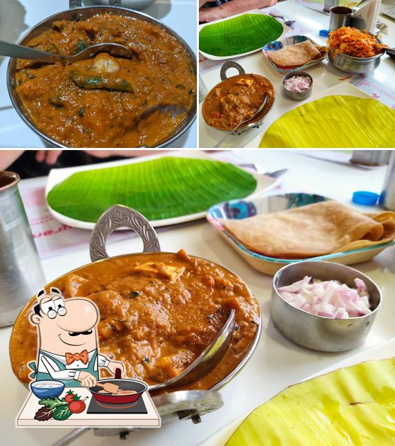 Chicken curry at ARCHANAS ANNALAKSHMI RESTAURANT