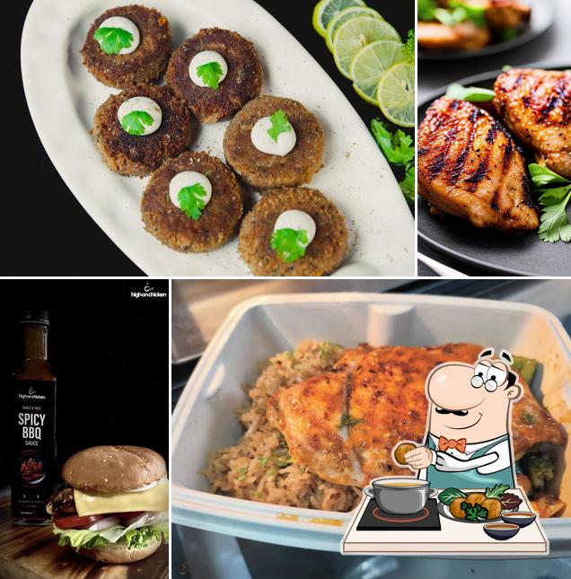 Falafel at High On Chicken