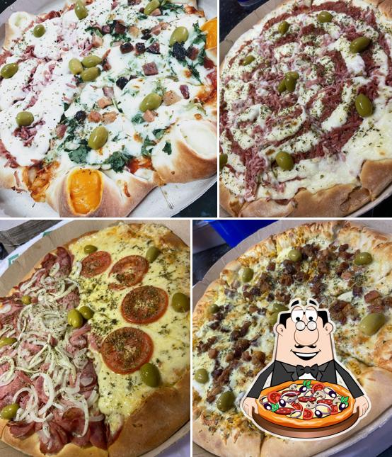 Experimente pizza no Pizzaria Formula1
