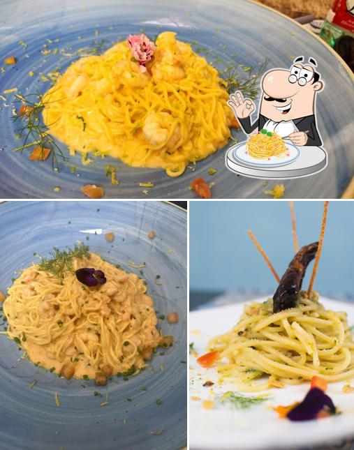Spaghetti alla carbonara al Ristorante Amalfi Il Chiostro