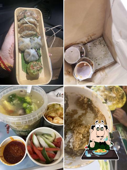 Food at Sidewok Restaurant