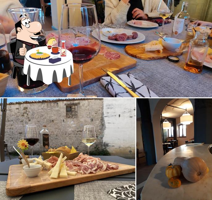 Piatto di formaggi al Trattoria Al Leon D'Oro