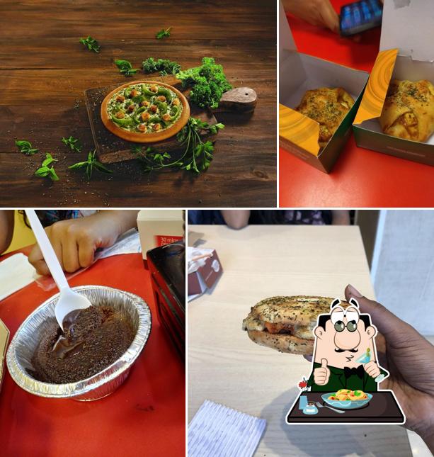 Food at Domino's Pizza Somajiguda, Hyderabad