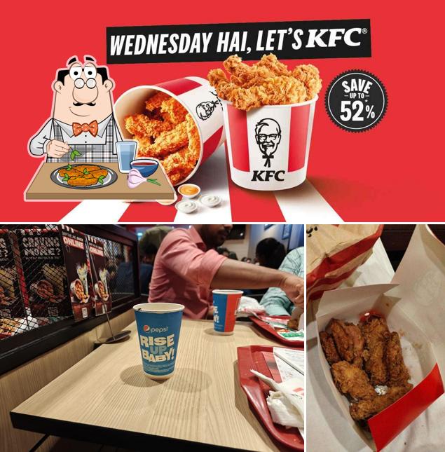 Chicken wings at KFC
