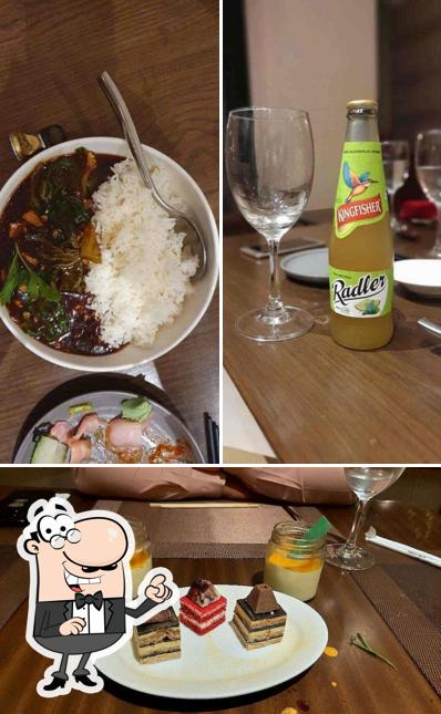 The interior of Kuro - The Asian Bistro, Renaissance Ahmedabad